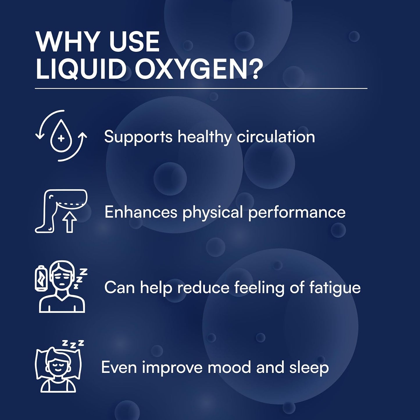 ENERGI Liquid Oxygen Drops, Improves Strength & Boost Oxygen and Energy Levels, Encourages Athletic Performance and Oxygen Boost, 4Oz Bottle, 190 Servings